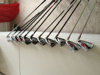 TAYLORMADE DEMO IRONS AND SHAFTS FOR SALE