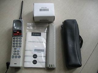   Meteor Cell Brick Mobile Phone, 2 Batteries, Orig. Box   Works