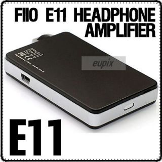 Fiio E11 PORTABLE HEADPHONE AMPLIFIER+3.5m​m/USB CABLE A