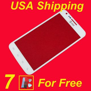 White Outer Glass Screen lens For AT&T Samsung Galaxy S2 II Skyrocket 
