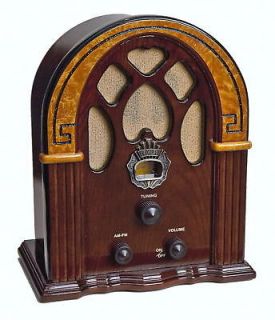 Crosley Companion Wood Radio   WALNUT (CR31 WA) 1930 retro mini 