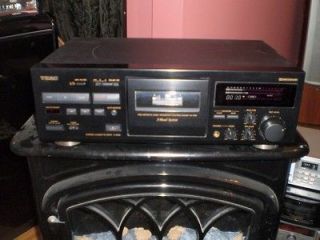 Teac Dual Cassette Tape Deck Recorder Component System W 600R