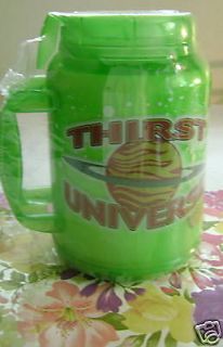 Made In USA Insulated 64 Oz Drinking Mug Cup Green Tervis Tumbler 