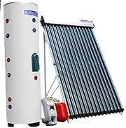 500 Liter 60 Vacuum Tube Solar Water Heater System Electric Backup 