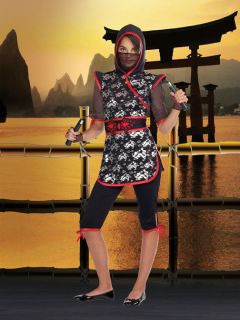 Sassy Ninja Halloween Party Junior Costume Girl Teen Fashion Gift SHIP 
