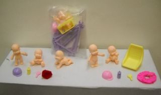 1573 Mattel Magic Nursery Collectible Small Size Surprise Figures