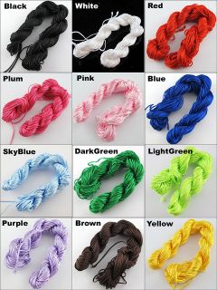   25m Nylon Cord Thread Chinese Knot Macrame Shamballa Bracelet String