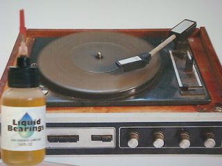 BEST lubricant for Realistic turntables, PLEASE READ 