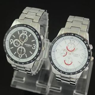 2PC Fashion Mens design and generous Unique quartz watch,B13 2