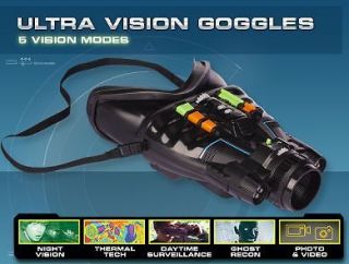   VISION Video Recording NIGHT VISION GOGGLES Spy Net THERMAL &GHOST