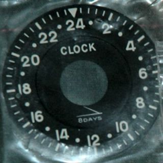   5ea Wakmann A 11 24 Hour Dials For 2 1/4 Inch Aircraft Clock Z Timer