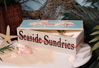 Seaside Sundries Starfish Box   Nautical Decor   **  **