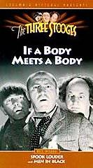 The Three Stooges   If a Body Meets a Body VHS, 1994, Closed Captioned 
