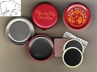 Fat Tire Bicycle Bike Tire Patch Kit, compact, glueless, New Belgium 