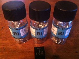NP20g Bismuth Metal 99.99% Periodic Element Sample