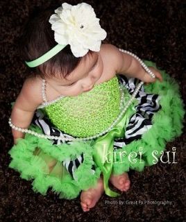 lime green pettiskirt in Kids Clothing, Shoes & Accs