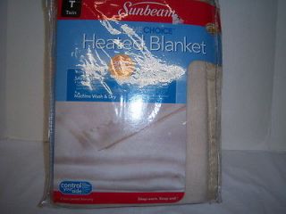 dual control electric blanket in Blankets & Throws