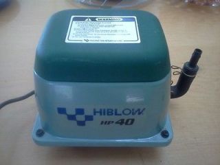   Condition Hiblow HP 40 Koi Pond Air Blower Aerator Septic Water Garden
