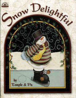 SNOW DELIGHTFUL Temple & Pa Decorative Pattern Painting BOOK NEW
