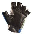 Leather Palm Weight Lifting Anti Vibration Gel Gloves Sizes S,M, XL