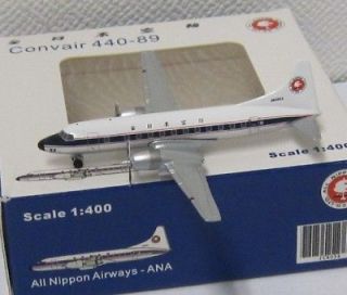 JC Wings 1/400 ANA All Nippon Airways CV 440 89 diecast