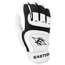   Pro Medium Black Adult Leather Batting Gloves New In Wrapper 1 Pair