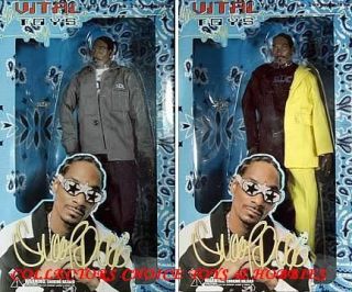 VITAL TOYS SNOOP DOGG SET OF 2 ACTION FIGURES DOLL