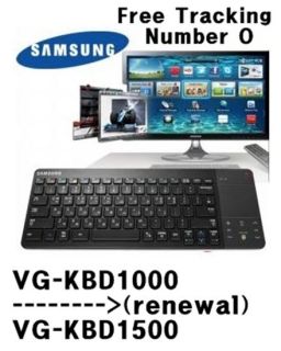   NEW 3D Smart TV Keyboard Bluetooth Wireless VG KBD1000 & Touch Pad