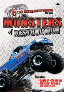 Monster Of Destruction Monster Trucks DVD, 2008, 2 Disc Set