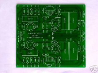 TUBE PREAMPLIFIER PCB   BASED ON AUDIO RESEARCH SP 10