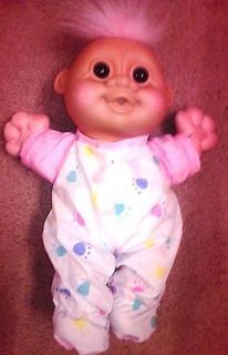 Russ Large Baby Plush Troll Doll 14