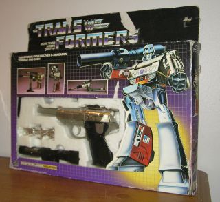 Transformers MEGATRON G1 with original box, instructions, complete