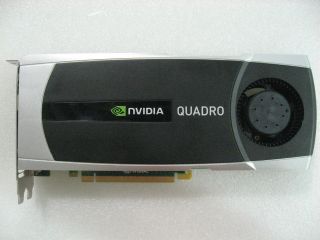 NVIDIA QUADRO 5000 PCI E 2.5GB DDR5 VIDEO CARD NEW