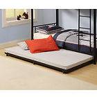 Univeral Black Twin Trundle Bed  Pullout Metal Trundle