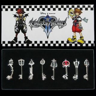 Kingdom Hearts II 8 KEYBLADE Sora Necklace Pendant z20
