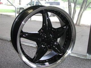 17 Black DIP Wheels Rims Impala, Lumina, Malibu, Monte Carlo, Equinox