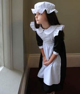 Millie Maid Costume   Girls Deluxe Victorian Costume Millie Maid 