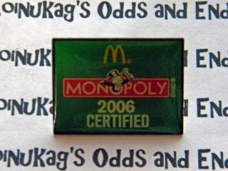 Mcdonalds Monopoly in Collectibles