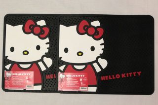 Hello Kitty 2 Rear Car Floor Mats   RIBBON