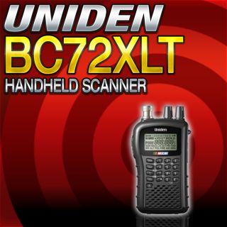 Uniden BC72XLT 100 Channel Compact Handheld Scanner