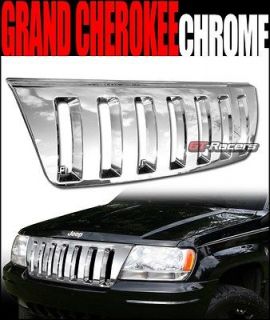 CHROME VERTICAL VIP FRONT HOOD BUMPER GRILL GRILLE ABS 1999 2004 GRAND 