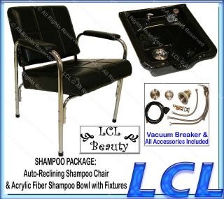   salon equipment p trap neck rest vacuum breaker fixtures included