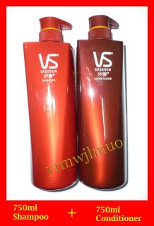 Vidal Sassoon VS Shampoo 750ml + Conditioner 750ml Moisturizing 
