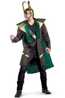 Marvel Avengers Movie Loki Deluxe Adult Costume SizeXXL 50 52