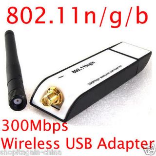 300Mbps USB Wireless Adapters Wifi 802.11n/g/b LAN Card WLAN 