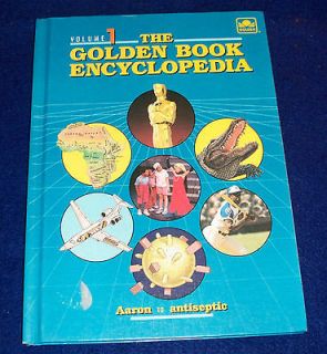 The Golden Book Encyclopedia 1988 Volume 1 Golden Books