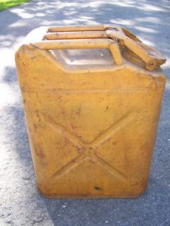 Vintage US Military Jerry Can Jeep Water Can Container 5 Gallon
