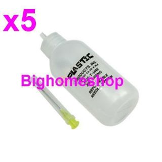 New Soldering Liquid Flux Bottle Syringe Funnel Needle USA
