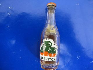 Mexican soda Jarritos Miniature Mini Glass Bottle FLAVOUR MANDARINA 