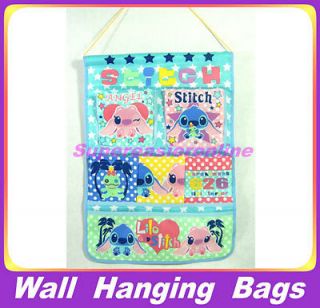Stitch & Angel Wall Door Hanging Storage Bags 6 Pockets Organizer 